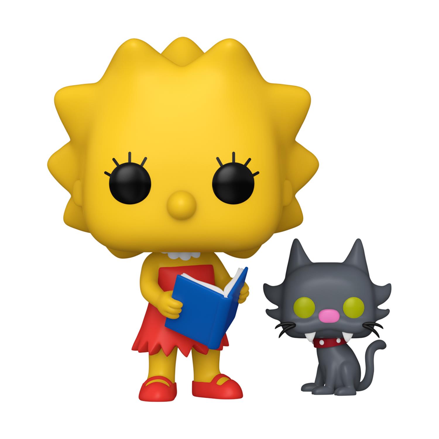 The Simpsons Lisa with Snowball II Funko Pop Vinyl Figure and Pop! Buddy #1740