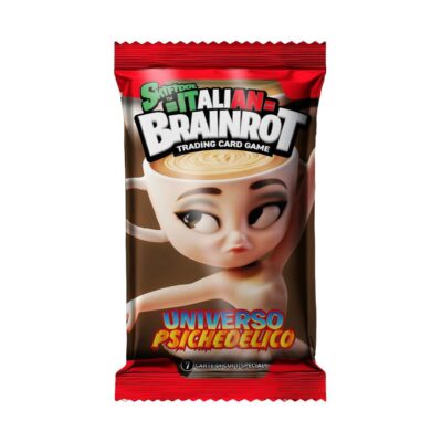 Giochi Preziosi Italian Brainrot: Skifidol Series A - Psychedelic Universe 7 Cards Pack (DIP78013)