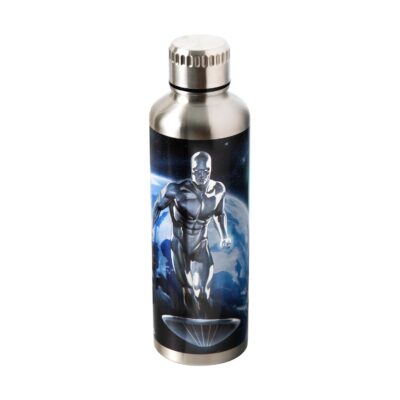 Paladone: Fantastic 4 - Silver Surfer Metal Water Bottle (PP14787MU)
