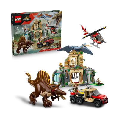 Lego Jurassic World: Spinosaurus & Quetzalcoatlus Air Mission (76976)