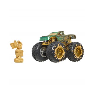 Mattel Hot Wheels Monster Trucks: 50 Bigfoot Trophy Champions - Gunkster Vehicle (JDV99)