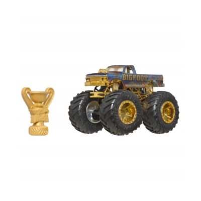 Mattel Hot Wheels Monster Trucks: 50 Bigfoot Trophy Champions - Bigfoot Vehicle (JDV97)
