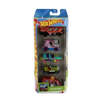 Mattel Hot Wheels - HW Fun Park (Set Of 5) (JBJ88)