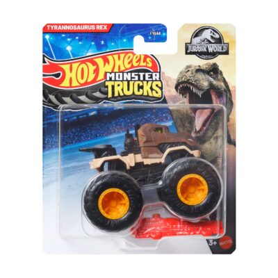 Mattel Hot Wheels: Monster Trucks Jurassic World - Tyrannosaurus Rex Die-Cast Vehicle (JDP82)
