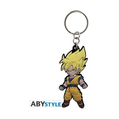 Abysse Dragon Ball Z - Goku Super Saiyan PVC Keychain (ABYKEY097)