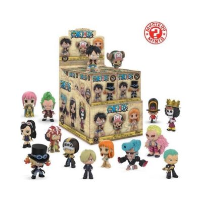 Funko Mystery Minis: One Piece - Monkey D. Luffy, Tony Tony Chopper, Rebecca, Bartolomeo, Soldier, Brook, Nico Robin, Nami, Sabo, Trafalgar D. Water Law, Vinsmoke Sanji, Nami, Franky, Donquixote Doflamingo, Roronoa Zoro (Blind Box/Random) Vinyl Figures