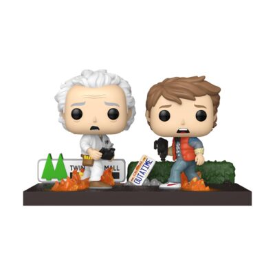 Funko Pop! Moment: Back to the Future (40th Anniversary) - Doc & Marty #1846 Vinyl Figures
