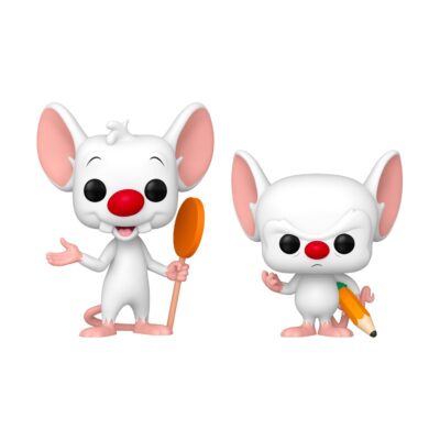 Funko Pop! 2-Pack Animation: Pinky & The Brain Vinyl Figures