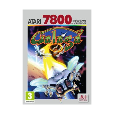 Atari Galaga (Compatible with 2600+,7800+,7800)