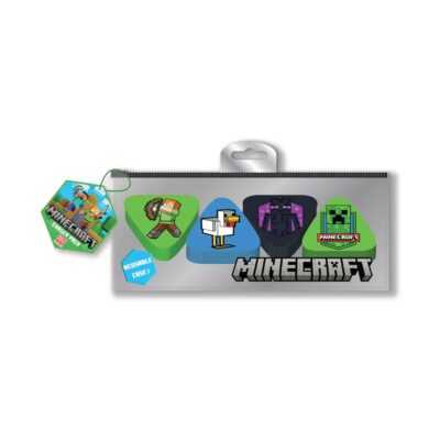 Pyramid: Minecraft Eraser Set (SR74686)