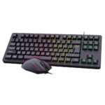 Ενσύρματο Πληκτρολόγιο & Ποντίκι Gaming RGB Zeroground KB-2300GUMS SOKI v3.0