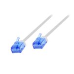 Καλώδιο Δικτύου U/UTP CAT6A LogiLink CQ3011U 0.30m Λευκό