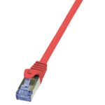 Καλώδιο Δικτύου S/FTP CAT6A LogiLink CQ3014S 0.25m Κόκκινο