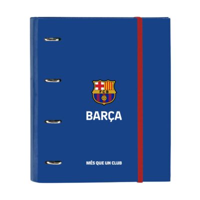 Safta: A4 4 Rings Binder W/ 100 Sheets F.C.Barcelona 2ª Equipacion (512326666)