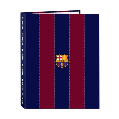 Safta: Folio Cardboard 4 Rings Binder F.C.Barcelona 1ª Equip. 23/24 (512329067)