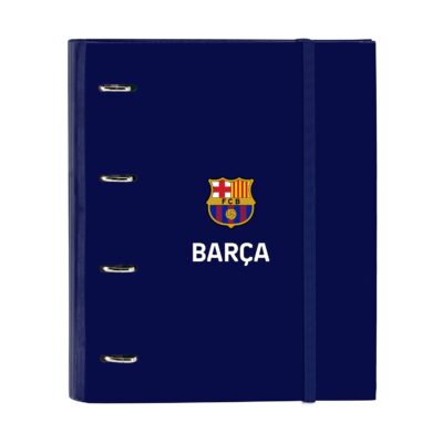 Safta: A4 4 Rings Binder W/ 120 Sheets F.C.Barcelona 1ª Equip. 23/24 (512329666)