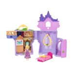 Mattel Disney Dolls: Disney Princess Small Dolls - Disney Princess Mini Dolls Rapunzel's Palace (JDP61)