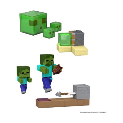 Mattel Minecraft: Minecraft - Minecraft Redstone Charged Zombie A (JKK03)