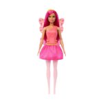 Mattel Barbie: Fairy Ballerina – Pink Dress & Purple Hair Doll (JKB63)