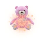 Chicco First Dreams: Βρεφικό Αρκουδάκι με Προβολέα, Baby Bear, Ροζ (Y02-08015-10)