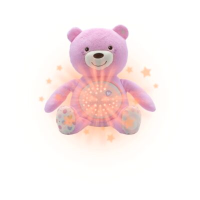Chicco First Dreams: Baby Bear - Projector Plush Pink (Y02-08015-10)