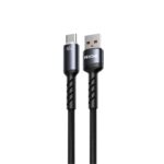 Καλώδιο Φόρτισης με LED WK WDC-C13a USB σε USB-C PD 88W 1.2m Μαύρο