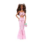 Mattel Barbie: Deluxe Style - Pink Flared Jeans (JJN72)
