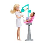 Mattel Barbie: You Can Be Anything - Dentist with Kid Doll (JMK14)