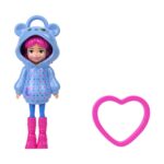 Mattel Polly Pocket: Tiny Worlds - Blue Dot Dress Doll (JKC61)