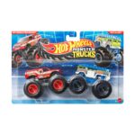 Mattel Hot Wheels Monster Trucks: Demolition Doubles - Fire Rescue VS 5 Alarm (JLV86)