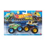 Mattel Hot Wheels Monster Trucks: Demolition Doubles - Funny Feelings VS Mood Crusher (JHY81)