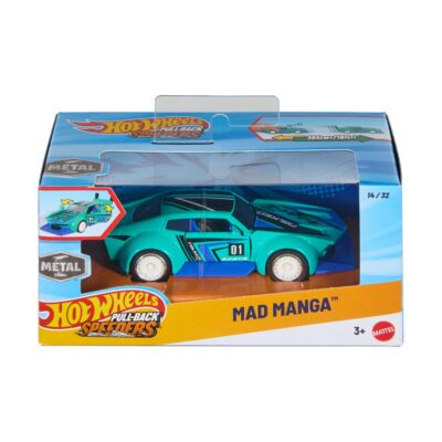 Mattel Hot Wheels: Pull-Back Speeders - Mad Manga (1:43) (JKR04)