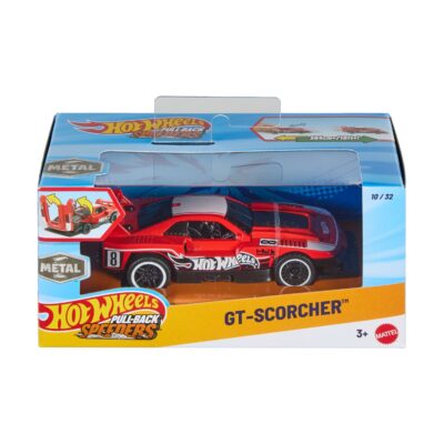 Mattel Hot Wheels: Pull-Back Speeders - GT-Scorcher (1:43) (JKR01)