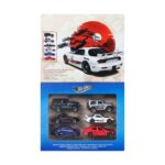Mattel Hot Wheels Silver Series: Streets of Japan - Set of 6 (1:64) Vehicles (JLB23)