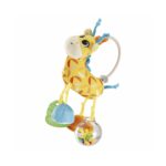 Chicco Baby Sense & Focus: Βρεφική Μαλακή Κουδουνίστρα Με Δραστηριότητες Καμηλοπάρδαλη (Y02-11569-00)