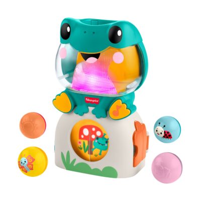 Fisher Price: Classic Toys - Frog Ball Pop Toy with Sounds & Lights (JLB96)