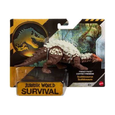 Mattel Jurassic World: Survival - Frenzy Pack Scelidosaurus Figure (JKL62)