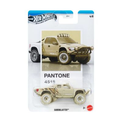 Mattel Hot Wheels Silver Series: Pantone 4515 - Sandblaster Vehicle (JKY64)