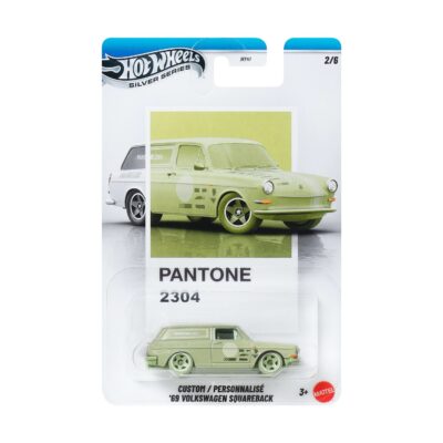 Mattel Hot Wheels Silver Series: Pantone 2304 - Custom / Personnalise '69 Volkswagen Squareback Vehicle (JKY60)