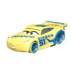Mattel Disney Cars: Glow Racers - Dinoco Cruz Ramirez Vehicle (HPG81)
