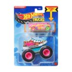 Mattel Hot Wheels Monster Trucks: Sneakerhead With Small Car – Die-Cast & Truck Vehicle (JJT58)