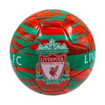 Liverpool FC Football Crest Red/Turqoise - Size 5 (124440)