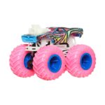 Mattel Hot Wheels: Monster Trucks Glow In The Dark - Rodger Dodger Vehicle (JFX18)