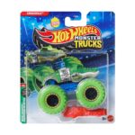 Mattel Hot Wheels Monster Trucks: Crocovile - Beast Bashers Die-Cast Vehicle (JHY25)