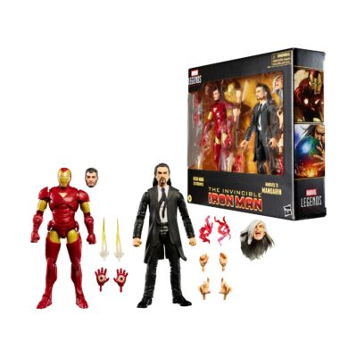 Hasbro Marvel Legends Series: The Invincible Iron Man - Iron Man (Extremis) & Marvel's Mandarin Action Figures (G0629)