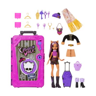 Mattel Monster High Skulltimate Secrets: Clawdeen Wolf - Cabin Slay-Cation Playset (JMG65)