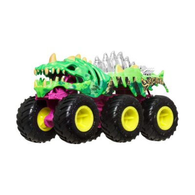 Mattel Hot Wheels: Monster Trucks Big Rigs - Skelesaurus Vehicle  (JCH42)