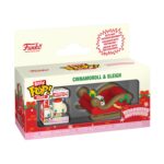 Funko Bitty Pop! Rides: Hello Kitty And Friends (Holiday) - Cinnamoroll & Sleigh Vinyl Figures
