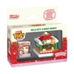 Funko Bitty Pop! Towns: Hello Kitty And Friends (Holiday) - Hello Kitty & Merry Market Vinyl Figures