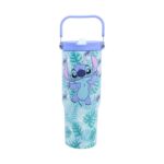 Stor: Stitch - Aloha Insulated Stainless Steel Tubler with Handle (860ml) (31710)